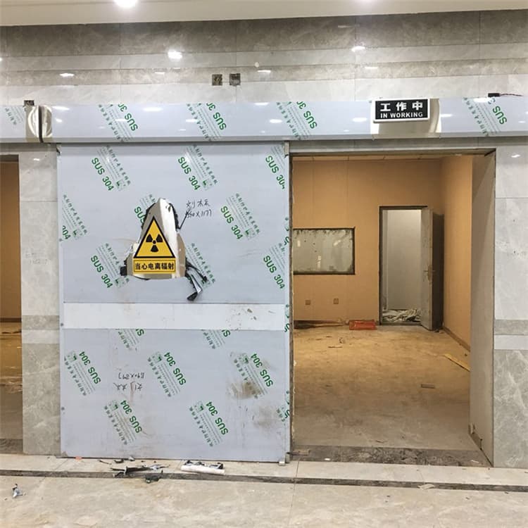 嘉兴双扇电动防护铅门